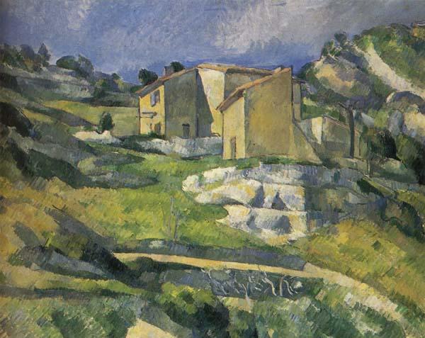 Paul Cezanne Masion en Provence-La vallee de Riaux pres de l'Estaque Spain oil painting art